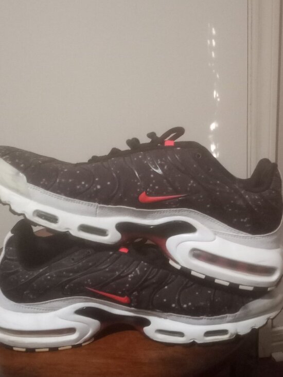 Nike Air Max Plus TN Supernova 2020 Black Gray Red White CW6019-001 Men\'s Sz 12 main image 8